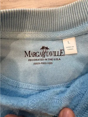 Margaritaville Crewneck Blue Size L thumbnail 2