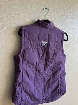 Columbia Women's Plum Quilted Vest camping fall outdoor warm casual small thumbnail 4