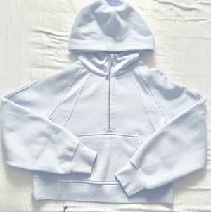 Lululemon Scuba Oversized Half-Zip Hoodie Pastel Blue🦋💜 thumbnail 1