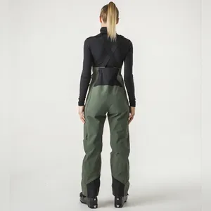 HEAD Kore Bib Pants Women Olive Green/Black Size XS‎ thumbnail 2