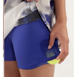 Lululemon Pace Setter Milky Way Skort Skirt Blue Purple Galaxy Marble 14" Size 6 thumbnail 6