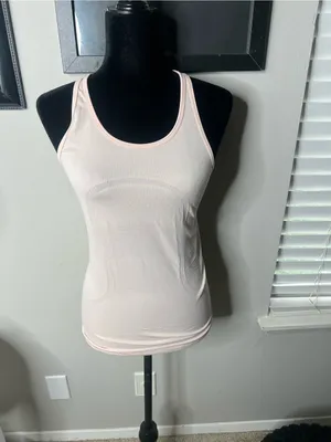 Lululemon swiftly tech strappy‎ tank 6 butter pink thumbnail 6