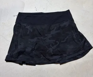 Lululemon Black Camo Active Skort 2 thumbnail 1