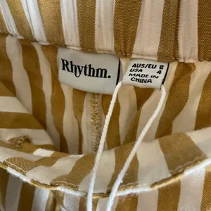 RHYTHM Woman’s Goodtimes Stripe Wide Leg Pant Size 4 thumbnail 6
