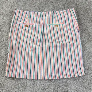 Peter Millar Womens S Multicolor Striped Golf Skirt Cotton‎ Preppy Coastal Golf thumbnail 3