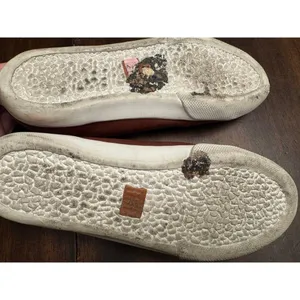Frye maya cognac leather lace up sneakers women's 6 thumbnail 5