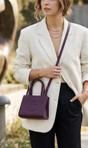 Telfar | Eggplant small Crossbody mini Tote thumbnail 1