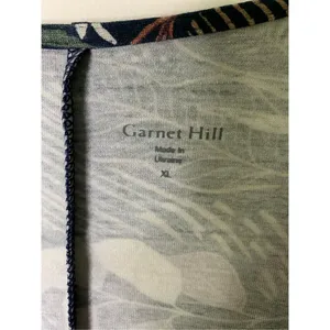 Garnet Hill Dress floral tencel women's size XL NEW NWT thumbnail 3