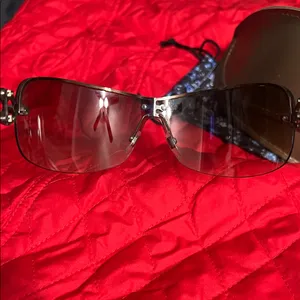 Gucci Black Sunglasses with Gold Case thumbnail 5