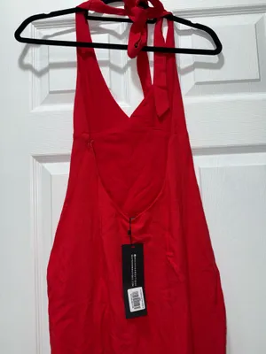 White Fox Boutique Maxi Red Dress thumbnail 7