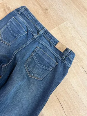 Nautica Jeans Size 12 Blue Denim Wash Flare Pants thumbnail 5