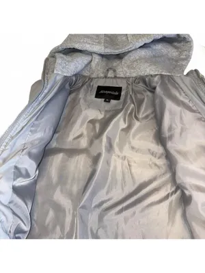 Aeropostale Lightweight Jacket Hooded Zip-Up Jacket Coat Womans Small Winter thumbnail 7