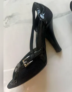 PRADA vero cuoio Sandals Heels sz 36 (6) thumbnail 12