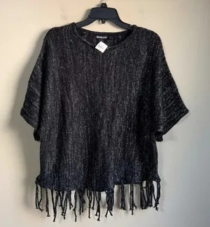NWT Domani medium sweater‎ Gray thumbnail 1