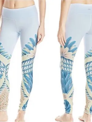 ALO Yoga Gypset Goddess Airbrush Leggings size Small thumbnail 2