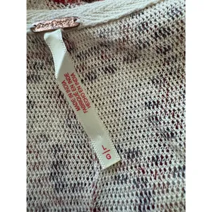 Free People Oh My Baby Mesh Tee L NWOT Sheer Y2K Fairy Grunge Top Red Floral thumbnail 6