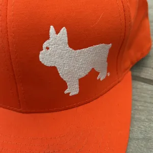 Port authority flexfit hat with dog thumbnail 2