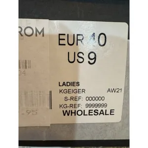 Kurt Geiger London Laney Womens Size 40 US 9 Sneakers Black White Leather Bird thumbnail 10