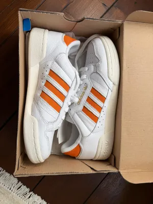 Orange Adidas Sneakers W9 thumbnail 1