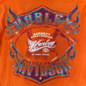 Harley-Davidson Women's Vibrant Orange Long Sleeve Tee thumbnail 10