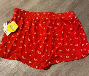 Flowy Shorts Red thumbnail 2