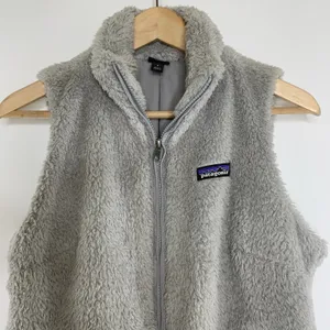 Patagonia Los Gatos Fleece Vest Size Medium Grey Womens Full Zip thumbnail 4