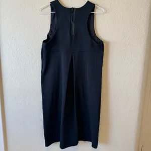 Nike Black Sleeveless Athletic Midi Dress Size M thumbnail 3