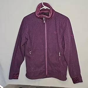 Mountain Hardwear wintet purple fleece micro chill jacket. Size Medium thumbnail 1