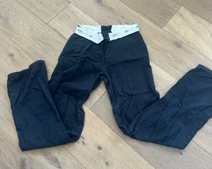 Emiol Low Rose Fold Over Pants Black Size 25 thumbnail 4