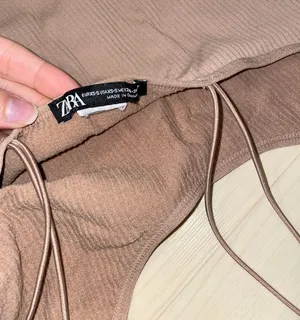 ZARA Brown  Tank Top thumbnail 4