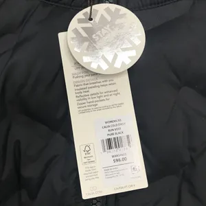 Calia Women's Cold Dash Run Vest in Pure Black size XS NWT thumbnail 4