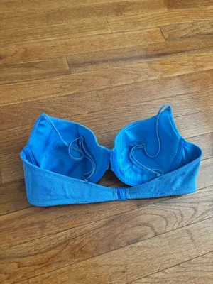 Triangl Romy sparkle bikini top royal blue - XL thumbnail 3