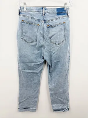 Abercrombie & Fitch Women's The Ankle Straight Ultra High Rise Size 8L thumbnail 2