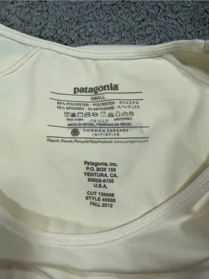 Patagonia Women's White Performance Short-Sleeve Tee small thumbnail 8