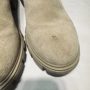 Steve Madden Howler Sand Suede Lug Sole Chelsea Ankle Boots Womens 9 M thumbnail 3