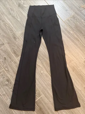 Fabletics PureLuxe Black High-Waist Flare bootcut Active Leggings XS thumbnail 1