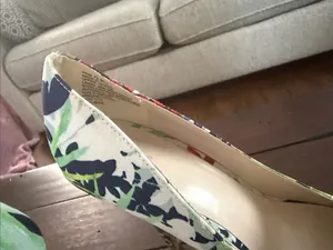 APT 9 Women’s Peep Toe Heels 7.5M Floral Print Textile Stiletto Platform Shoes thumbnail 10