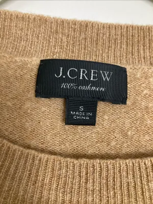 J. Crew Camel Crewneck Sweater thumbnail 5