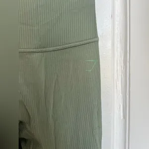 Gymshark Olive Green Directional Ribbed Leggings‎ Size XS NWT thumbnail 5