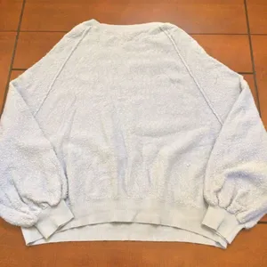 Free People Found My Friend boucle knit sweater blue periwinkle xl thumbnail 3