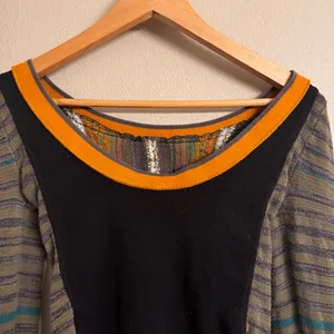 FREE PEOPLE Sweet Gal‎ Colorblock Knit Thermal thumbnail 5