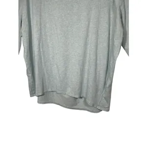 Lululemon Light Blue Long Sleeve Tunic Top Oversized Relaxed Fit Women's Size‎ M thumbnail 7