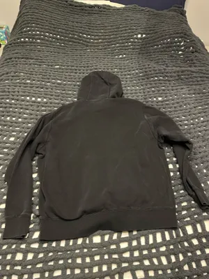 Nike Hoodie Sweatshirt Black Swoosh Logo thumbnail 4