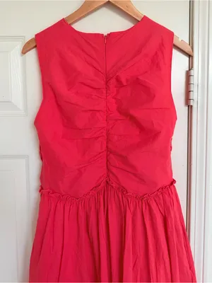 Petal + Pup Midi Sun Dress Pink / Red Size M thumbnail 4