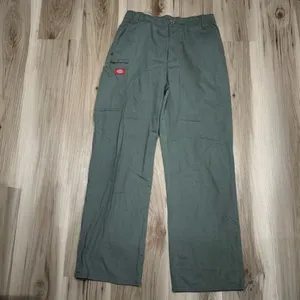 Dickies Green Straight Leg Cargo Scrubs Pants Women’s Small thumbnail 2