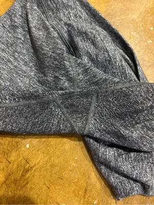 lululemon athletica Heather Charcoal Gray Performance Leggings thumbnail 6