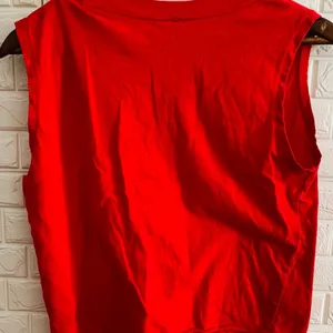 On Fire women's cutoff T-shirt medium rr thumbnail 2