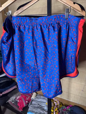 NWT Nike Dri-FIT Tempo Running Shorts Blue Red Stars 3X Plus Size thumbnail 13
