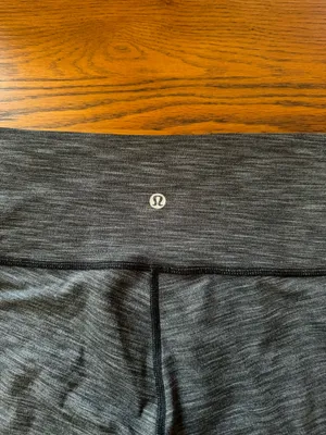 Gray Lululemon leggings size 8  thumbnail 4