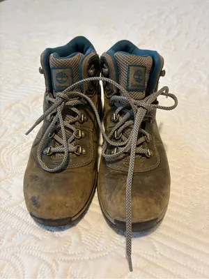 TIMBERLAND Mt Maddsen Mid Waterproof Leather Hiker Boots Shoes US 8 thumbnail 2